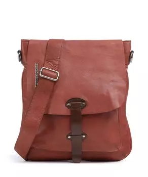 Сумка kohlmarkt 1 из мелкозернистой яловой кожи. Taschendieb Wien, коричневый