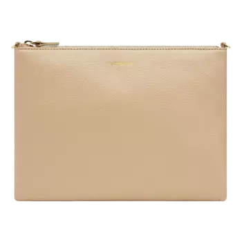 Сумка-конверт Coccinelle Best Crossbody Medium, бежевый