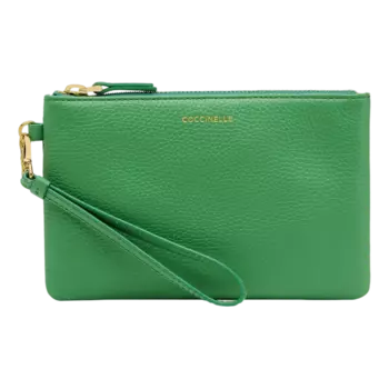 Сумка-конверт Coccinelle New Best Soft, зеленый