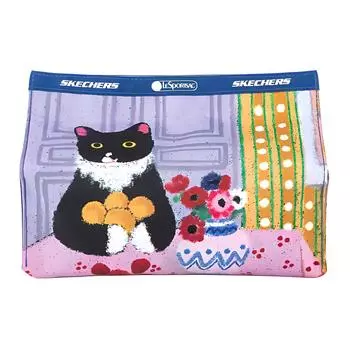 Сумка-конверт из ткани LeSportsac Collaboration, клатч среднего размера, унисекс, многоцветная Skechers, мультиколор
