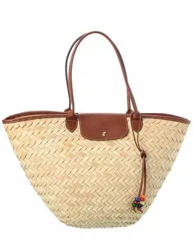 Сумка-корзина Longchamp Le Panier Pliage XL, красный