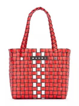 Сумка-корзина Marni Kids Box, красный