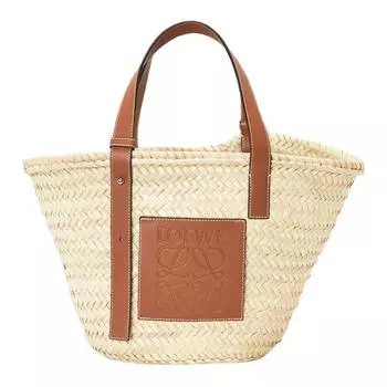Сумка-корзина с нашивкой-логотипом LOEWE