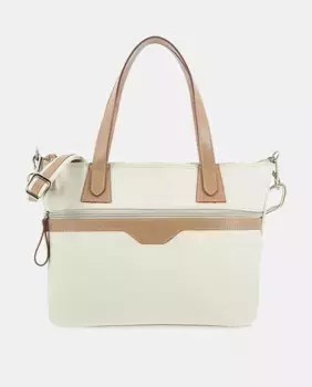 Сумка-корзина с ручками и регулируемым плечевым ремнем El Potro, бежевый