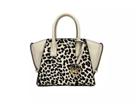 Сумка-кошелек через плечо Avril XS Cream Cheetah Michael Kors