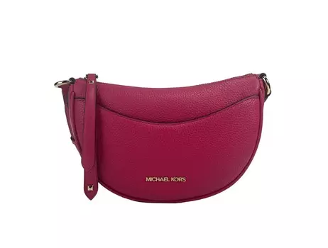 Сумка-кошелек через плечо Dover Small Pink Half Moon Michael Kors