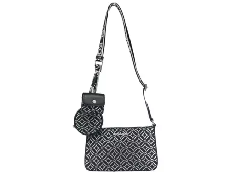 Сумка-кошелек Crossbody Tech Attachment, черная Michael Kors
