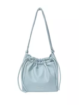 Сумка-кошелек из кожи с завязками Proenza Schouler, синий