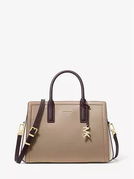 Сумка-Кошелек Laila из шагреневой кожи с цветными блоками Michael Kors, мультиколор