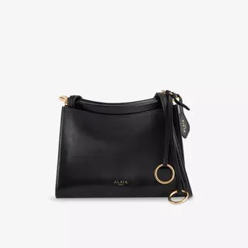 Сумка кожаная Alaia Le Click, черный