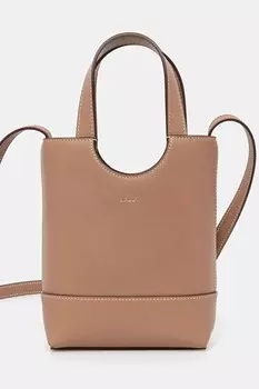 Сумка кожаная Bally, коричневый