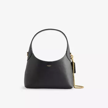 Сумка кожаная Coach Brooklyn 23, черный