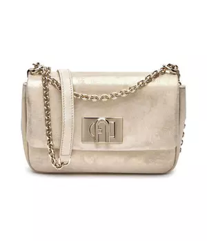 Сумка кожаная Furla 1927 Furla, золотой