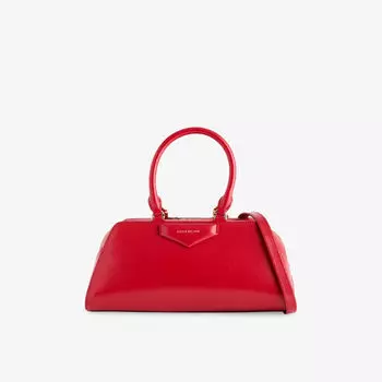 Сумка кожаная Givenchy Antigona East-West, красный