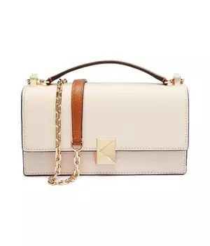 Сумка кожаная Kate Spade, экрю