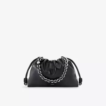 Сумка кожаная Loewe, черный