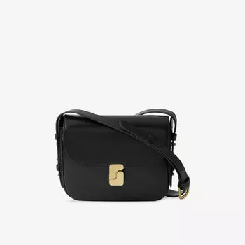 Сумка кожаная Soeur Bell, черный