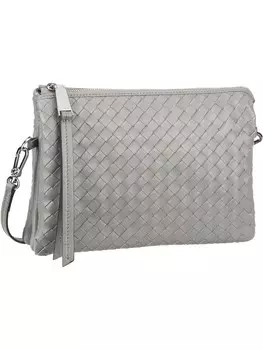 Сумка кросс-боди ABRO Crossbody Threefold, светло-серый