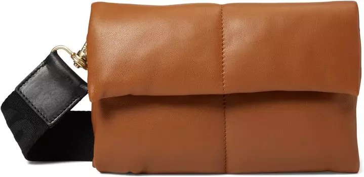 Сумка кросс-боди AllSaints Ezra Quilt Crossbody, цвет Sepia Brown