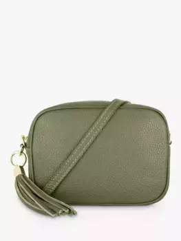Сумка кросс-боди Apatchy London Apatchy Leather, цвет olive/green