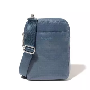 Сумка кросс-боди Baggallini Modern Take Two RFID Crossbody, цвет Mist Gloss Ripstop
