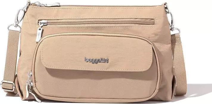 Сумка кросс-боди Baggallini Women's Original Everyday, бежевый