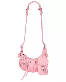 Сумка кросс-боди Balenciaga Xs Le Cagole Shoulder, розовый