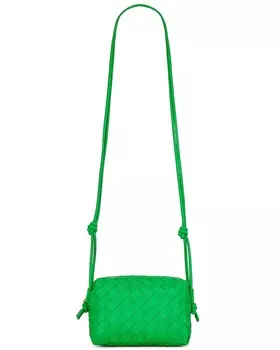 Сумка кросс-боди Bottega Veneta Candy Loop, цвет Parakeet & Gold