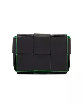 Сумка кросс-боди Bottega Veneta Fun Candy Cassette, цвет Black, Parakeet & Silver