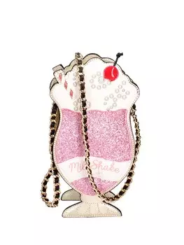 Сумка кросс-боди Braccialini, розовый/жемчужно-белый/белый