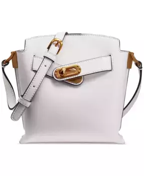 Сумка кросс-боди Bridgehampton с поворотным замком Donna Karan New York, белый