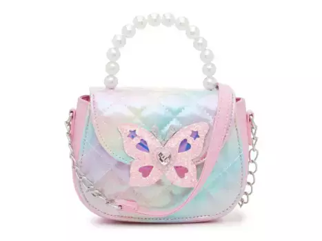 Сумка кросс-боди Butterfly Quilted Crossbody Omg Accessories, розовый/мультиколор