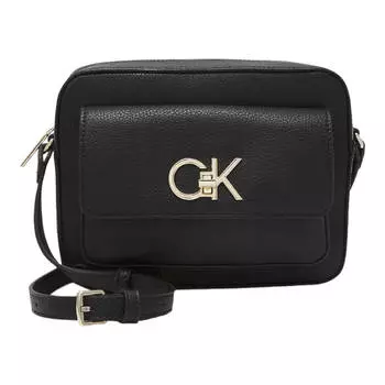 Сумка кросс-боди Calvin Klein Re-Lock Camera Bag With Flap, черный
