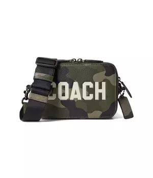 Сумка кросс-боди COACH Charter Crossbody 19 With Camo Print And Coach Graphic, цвет Camo