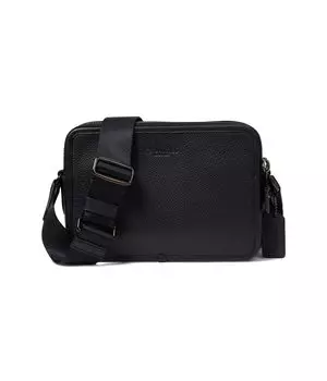 Сумка кросс-боди COACH Charter Crossbody 24 in Pebble, цвет Black/Copper/Black
