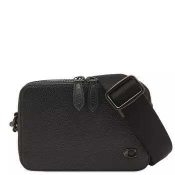 Сумка кросс-боди Coach Charter Crossbody Bag, цвет Black Pebble Leather