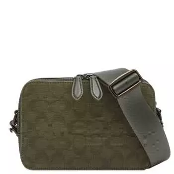 Сумка кросс-боди Coach Charter Crossbody Bag, цвет Army Green Signature Canvas