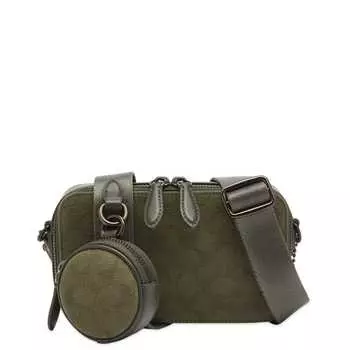 Сумка кросс-боди Coach Charter Slim Crossbody Bag, цвет Army Green Signature Canvas
