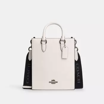 Сумка кросс-боди COACH Dylan Tote, цвет Gunmetal/Chalk
