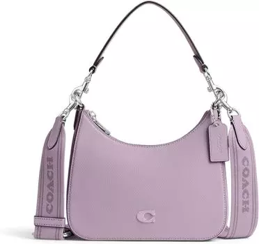 Сумка кросс-боди COACH Hobo Crossbody in Cross Grain Leather, цвет Soft Purple