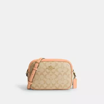 Сумка кросс-боди COACH Jamie Camera, цвет Sv/Light Khaki/Faded Blush