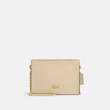 Сумка кросс-боди COACH Slim Crossbody, цвет Gold/Ivory