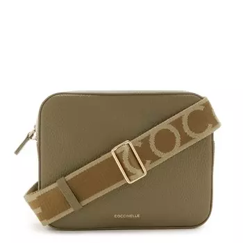 Сумка кросс-боди Coccinelle Crossbody Tebe, оливковый