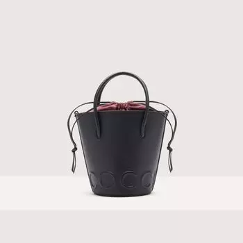 Сумка кросс-боди Coccinelle Myrtha Maxi Logo Medium, цвет Noir