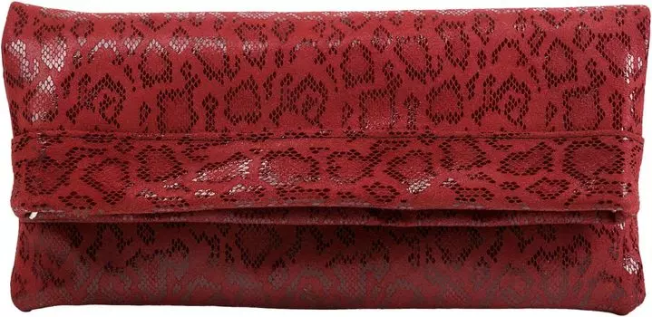 Сумка кросс-боди CoFi Mollie Printed Leather Crossbody, красный