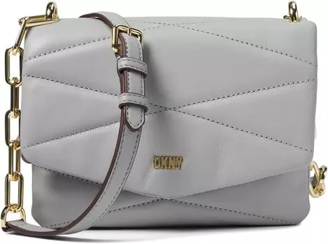 Сумка кросс-боди DKNY Eve Chain Crossbody, цвет Grey Melange
