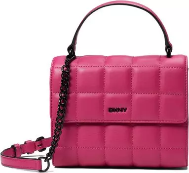 Сумка кросс-боди DKNY Queenie Top-Handle Crossbody, цвет Lipstick Pink