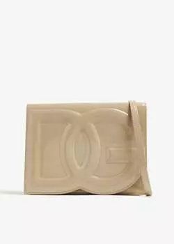 Сумка кросс-боди Dolce&Gabbana DG Logo, бежевый