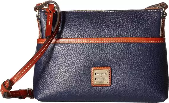 Сумка кросс-боди Dooney & Bourke Pebble Ginger Crossbody, цвет Midnight Blue