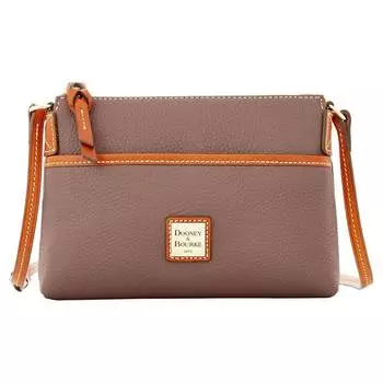 Сумка кросс-боди Dooney & Bourke Pebble Grain Ginger, серо-бежевый